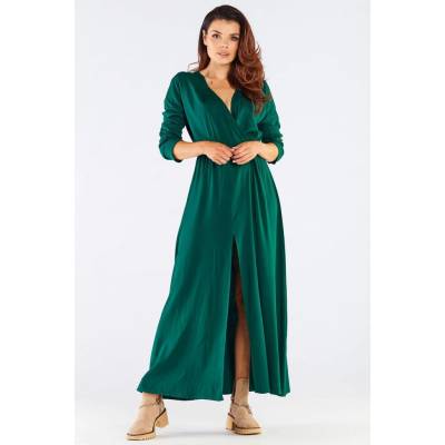 Awama Dress A454 Green