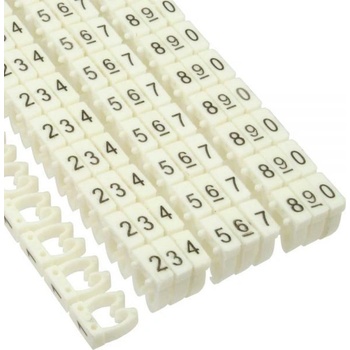 InLine 59961I кабелна връзка Пластмаса Бяла 100 броя (59961I) (59961I)