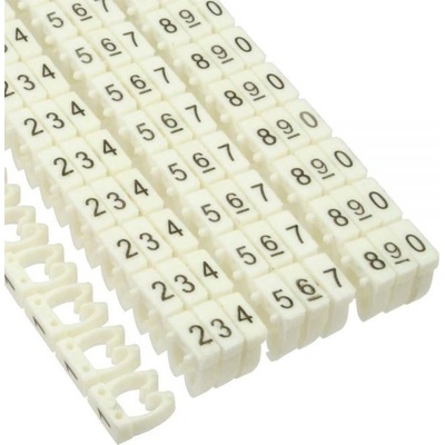 InLine 59961I кабелна връзка Пластмаса Бяла 100 броя (59961I) (59961I)