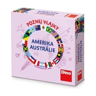 Dino Toys Poznej vlajky: Amerika a Austrálie