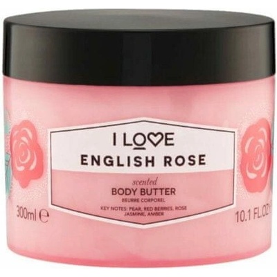 I Love Cosmetics telové maslo English Rose 300 ml