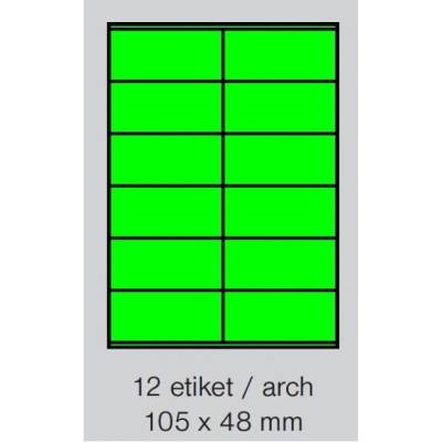 Rayfilm 105x48 mm 300 archů, matně zelená, R0120.0913D