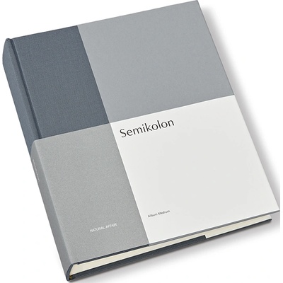 Semikolon Фотоалбум Natural Affair среден размер синьо-сив (368746)