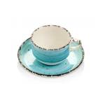 Gural Porselen - Turquoise Чашка с чинийка 230ml. (NBNEO02CT50TM) (0180495)
