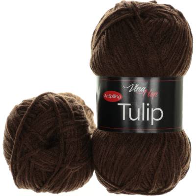 Vlna Hep Tulip 41057 tmavě hnědá