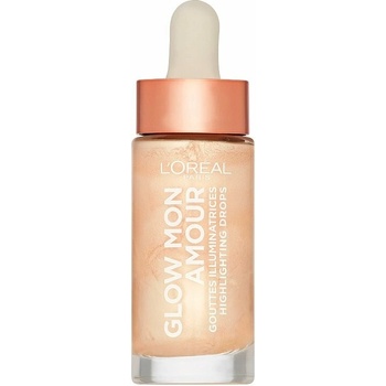 L'Oréal Paris Tekutý rozjasňovač Wake Up & Glow Mon Amour Highlighting Drops 01 Sparkling Love 15 ml