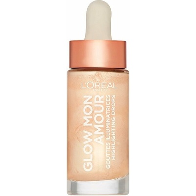 L'Oréal Paris Tekutý rozjasňovač Wake Up & Glow Mon Amour Highlighting Drops 01 Sparkling Love 15 ml
