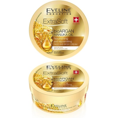 Eveline Cosmetics Extra Soft Крем За Лице И Тяло С Био Арган Крем за тяло дамски 175ml