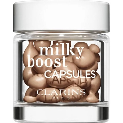Clarins Milky Boost Capsules озаряващ фон дьо тен капсули цвят 06 30x0.2ml