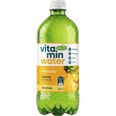 Hello VITAMIN WATER ananas 10 x 700 ml