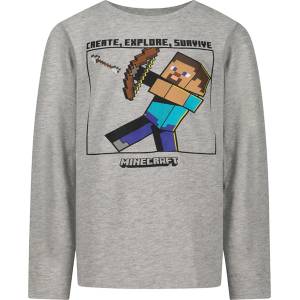 Minecraft Блуза с дълъг ръкав MINECRAFT Steve, размер 134 (GS-MNCT-0031_134)
