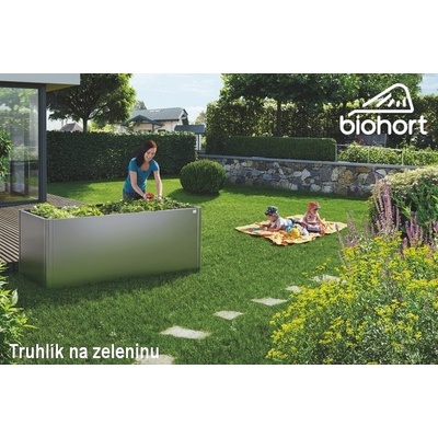 Biohort Zvýšený truhlík na zeleninu 2x1 tmavě šedá metalíza