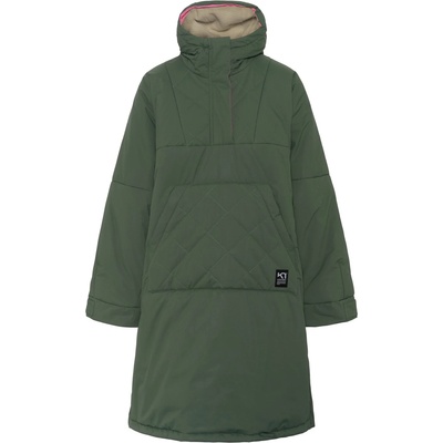 Kari Traa Дамско палто Kari traa Women's Malene Cape Coat - Thyme (102-4934-0212)