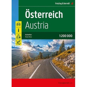 Österreich, Autoatlas 1: 200.000, freytag & berndt (ISBN: 9783707920864)