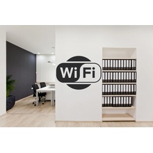 Lepy Samolepka na stenu WiFi Karafiátová ružová rozmery 20x15cm