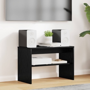 vidaXL ТВ шкаф 60 x 30 x 40 см Черния дъб Инженерна дървесина (8000317)
