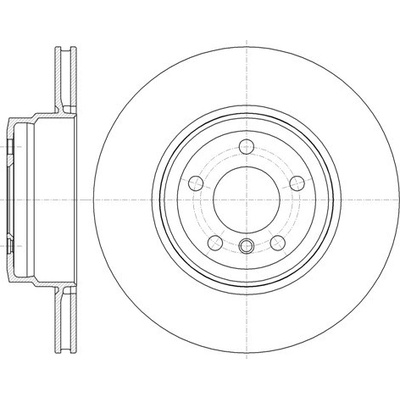 Brzdový kotúč REMSA 61337.10