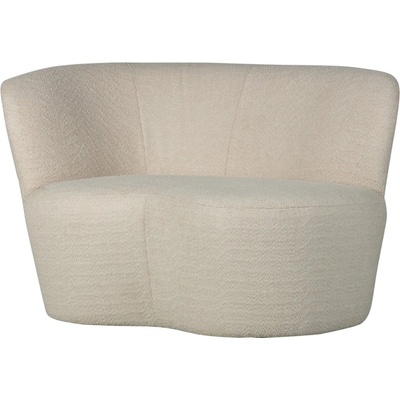 Woood Stone 112 cm levá bílá bouclé