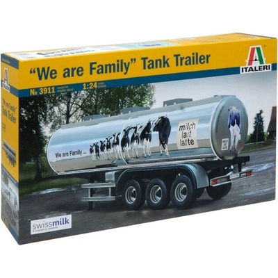 Corfix Model Kit trailer 3911 CLASSIC TANK TRAILER "We are family" 1:24
