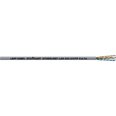 Lapp 2170950 500 ethernetový síťový kabel ETHERLINE® LAN šedá 500 m