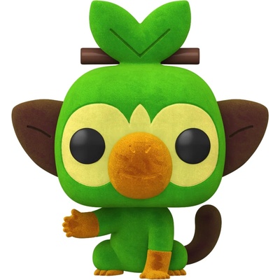 Funko Фигура Funko POP! Games: Pokemon - Grookey (Flocked) (Special Edition) #957 (100436)
