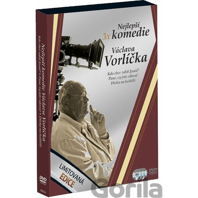 Václav Vorlíček - Kolekcia: Najlepšie komédie s Václavom Vorlíčkom (3 ) DVD