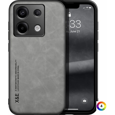 Xiaomi Redmi Note 13 Pro Удароустойчив Кожен Калъф и Протектор