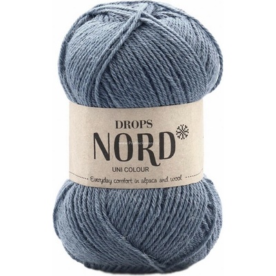 Drops Nord UNI 16 džínová modrá