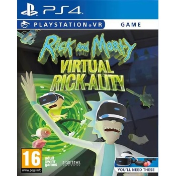 Nighthawk Interactive Rick and Morty Virtual Rick-ality VR (PS4)