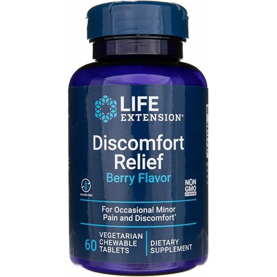 Life Extension PEA Discomfort Relief 60 žvýkací tablety 600 mg