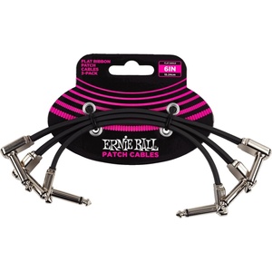 Ernie Ball P06221 15 cm Ъглов - Ъглов Пач кабел