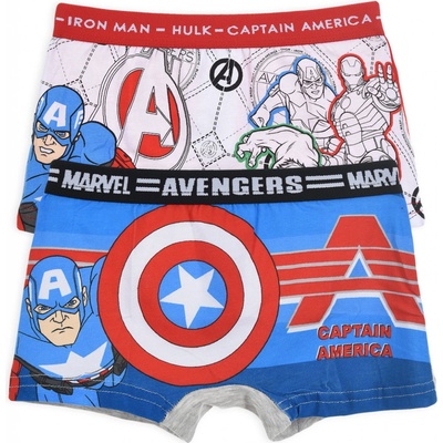 Chlapčenské boxerky Avengers modré
