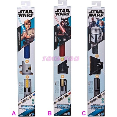 Hasbro STAR WARS světelný meč lightsabre forge – Zboží Dáma