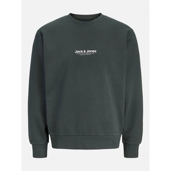 JACK & JONES Блуза Jack and Jones Men's Crew Neck Sweatshirt - Forest River