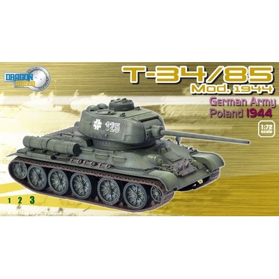 Dragon T-34 German Army #125 Poland 1944 T-34 85 mod 1944 1:72