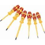 Wera Комплект отвертки Kraftform VDE 1000V 116x i/6 с 4х шлиц и 2хPZ Wera (W051576)