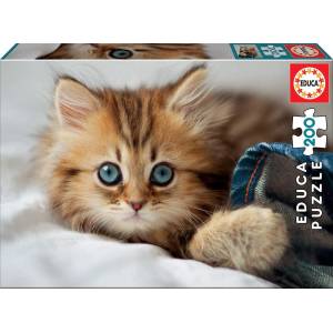 Educa Пъзел Educa от 200 части - Котенце (EDU17154) - baby