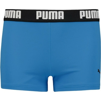 Puma Logo Trunks tmavomodrá