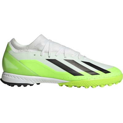 Adidas Футболни стоножки Adidas X Crazyfast League Turf Football Boots - Wht/Blk/Lemon