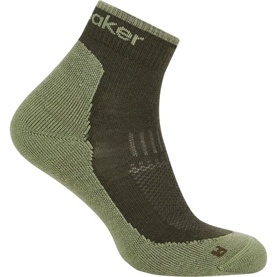 Icebreaker Мъжки туристически чорапи Icebreaker Merino Hike+ Light Mini Walking socks - Dark Loden / Lichen - размер 39-41, 5 (EU) (201-9227-0511)