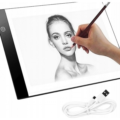 Jenifer 9140 LED doska na obkreslovanie A4 23,5 x 33,5 cm biela