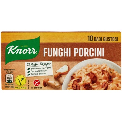Knorr hríbové ochucovadlo v kocke 10 x 10 g