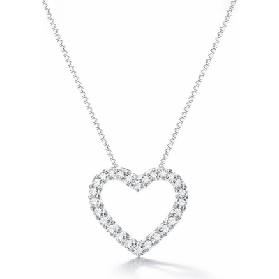 Grace Silver Jewellery Stříbrný náhrdelník srdíčko NH-MSN019/127