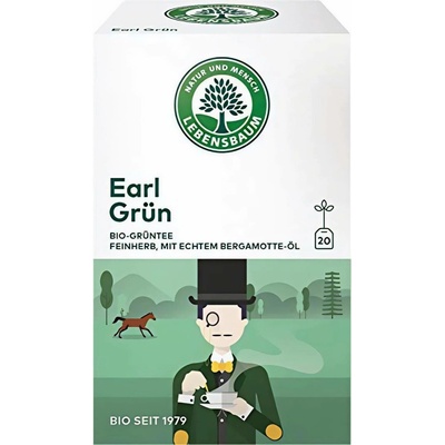 Lebensbaum Zelený čaj Earl Green bio 30 g