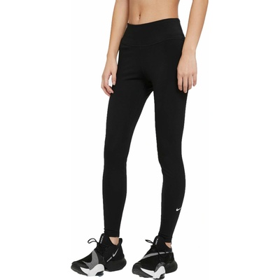 Nike dámske legíny ONE DF MR TGT W čierna biela