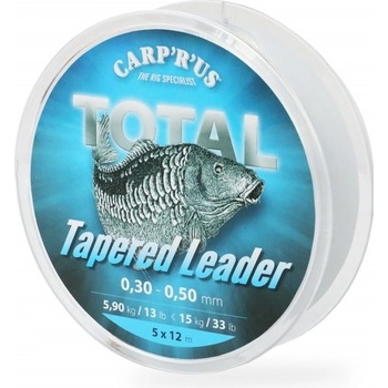 Carp ´R´ Us Total Tapered Line 5x12m 0,30-0,50mm