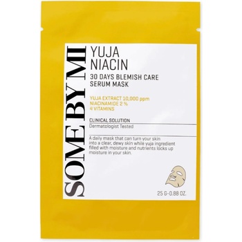 Some by Mi - Yuja Niacin 30 Days Blemish Serum Mask 25g