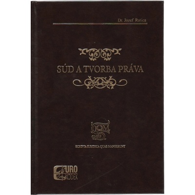 Súd a tvorba práva - Jozef Ratica