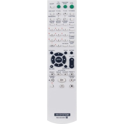 съвместим Sony rm-adu003 - заместител дистанционно управление (rm-adu003)