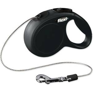 flexi Водещо Flexi Classic New въже XS черно 3m (194-236)